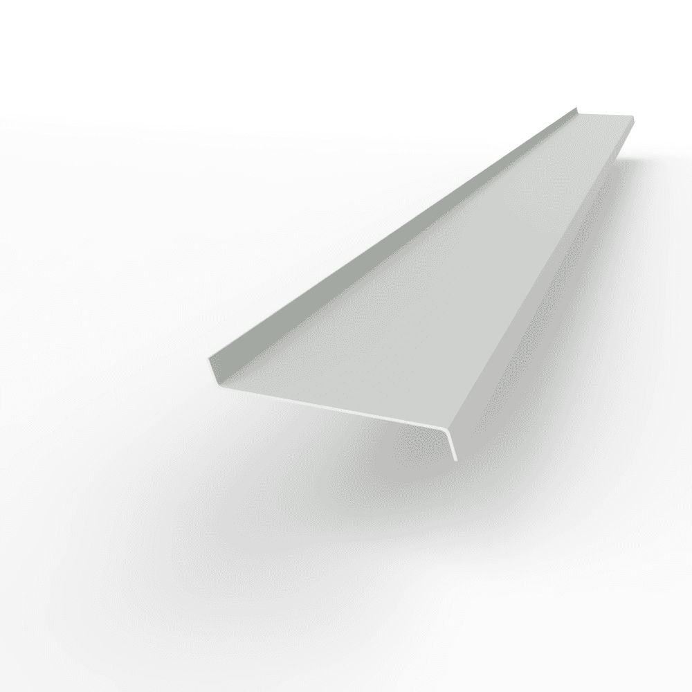 Отлив 0,4 мм RAL 9018 оконный оцинкованный c порошковым покрытием