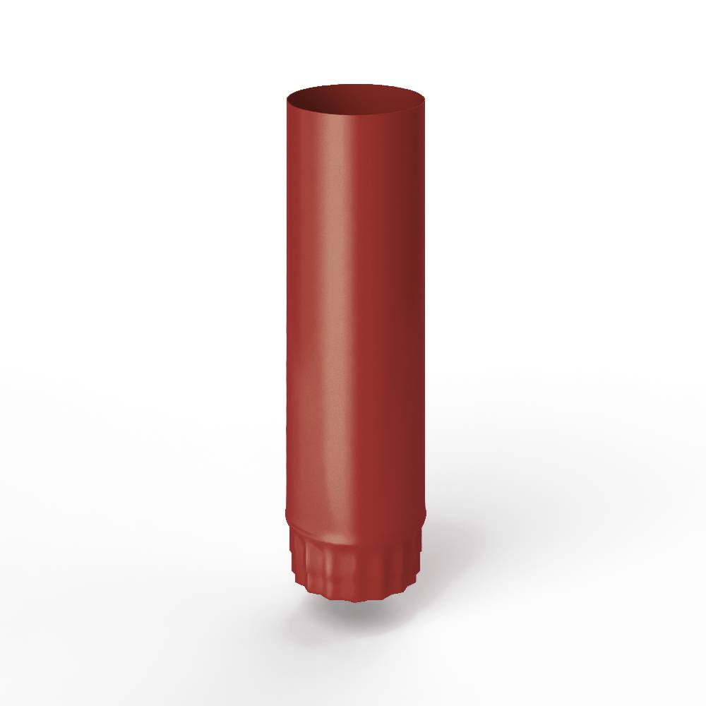 Труба водосточная оцинкованная порошок ф90х1250мм RAL 3013