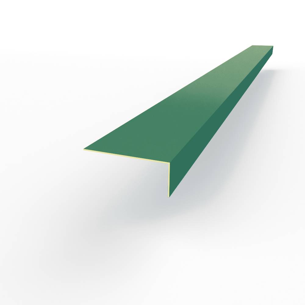 Откос оконный 0,4 мм (RAL 6000) c порошковым покрытием