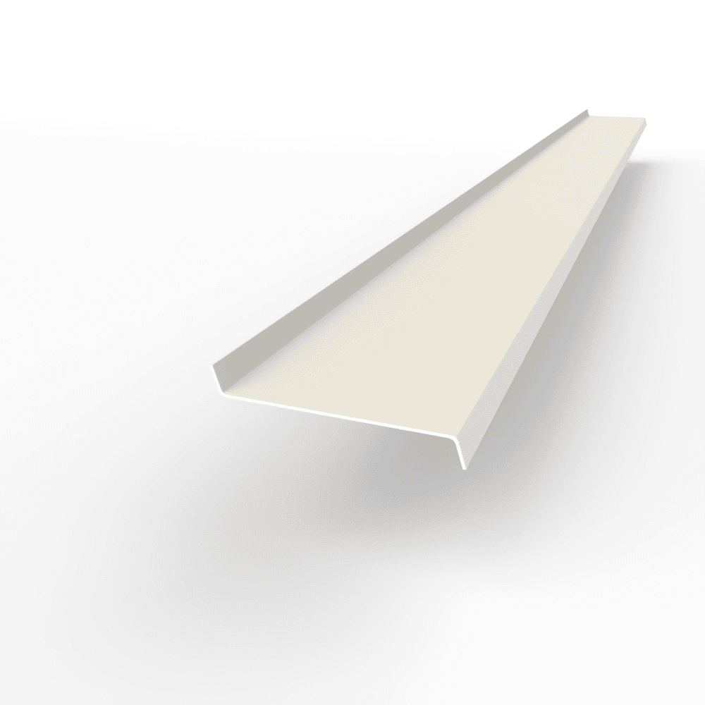 Отлив 0,5 мм RAL 9001 оконный оцинкованный c порошковым покрытием