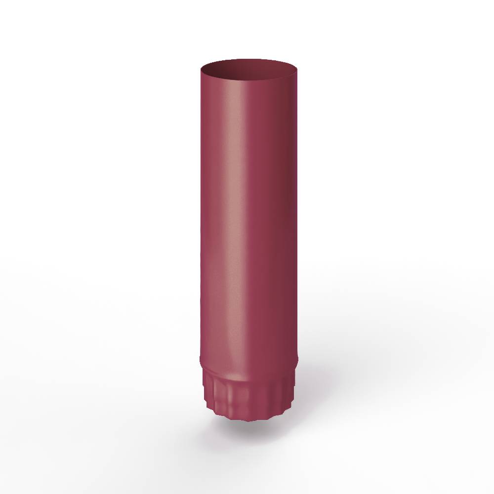 Труба водосточная оцинкованная порошок ф120х1250мм RAL 4002