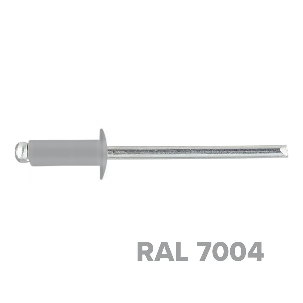 Заклепка 3.2x10 (RAL 7004) A2/A2 вытяжная