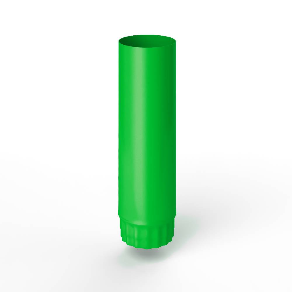 Труба водосточная оцинкованная порошок ф150х1250мм RAL 6038