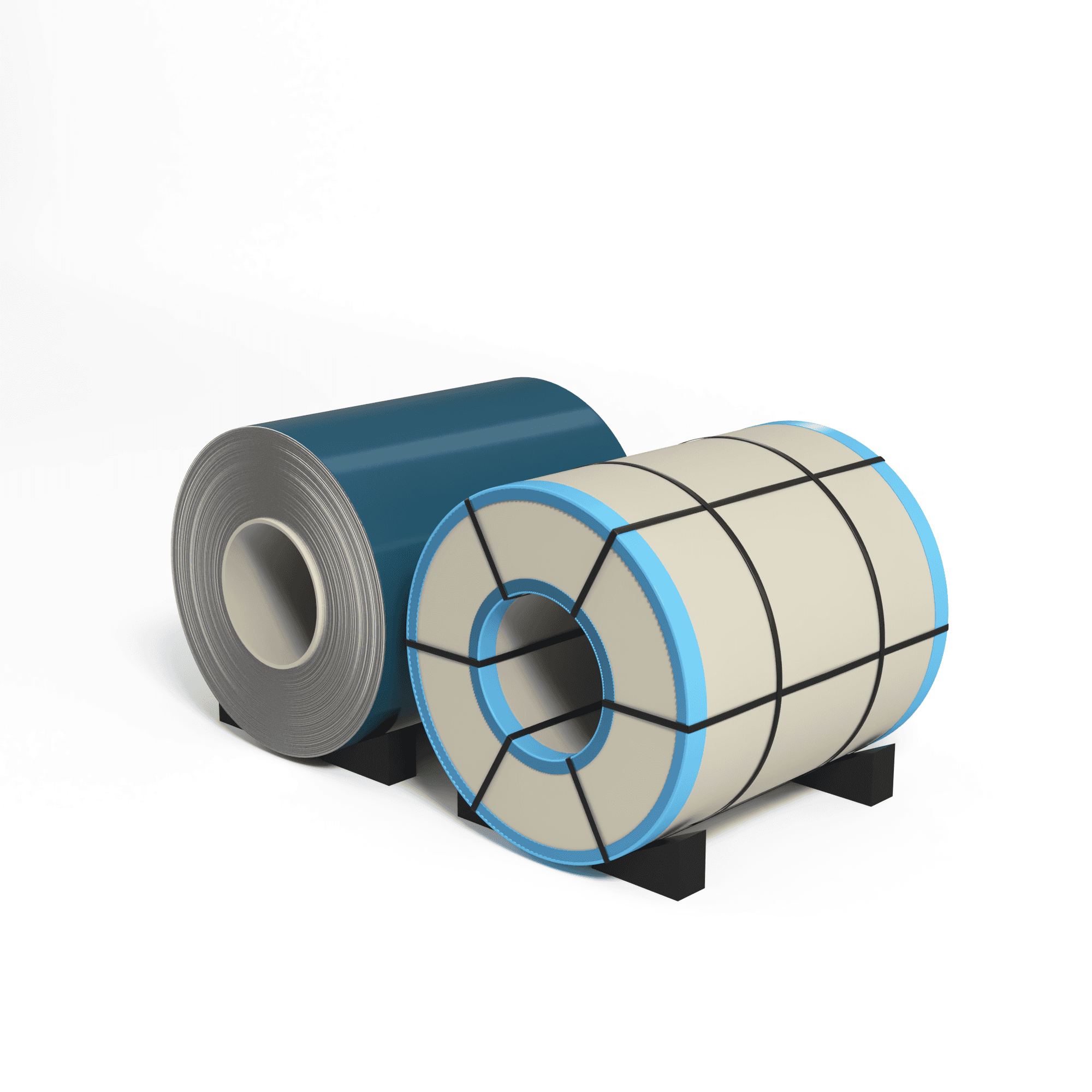 Рулон оцинкованный 0,45х1250мм (RAL 5025) с полимерным покрытием (полиэстер)