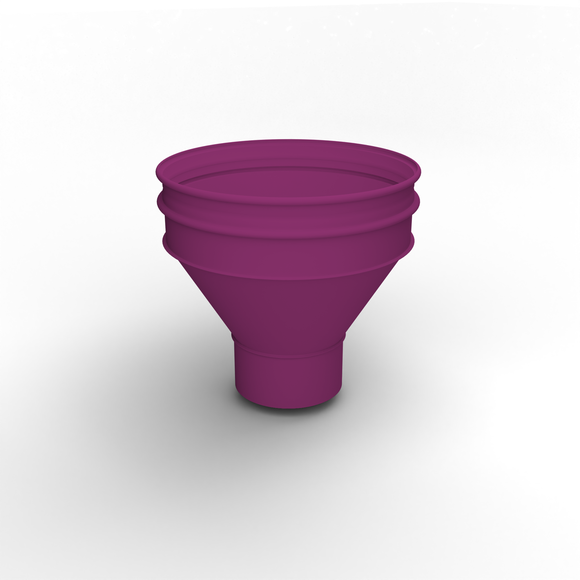 Воронка водосточная ф220х350мм (RAL 4006) водосборная, c порошковым покрытием