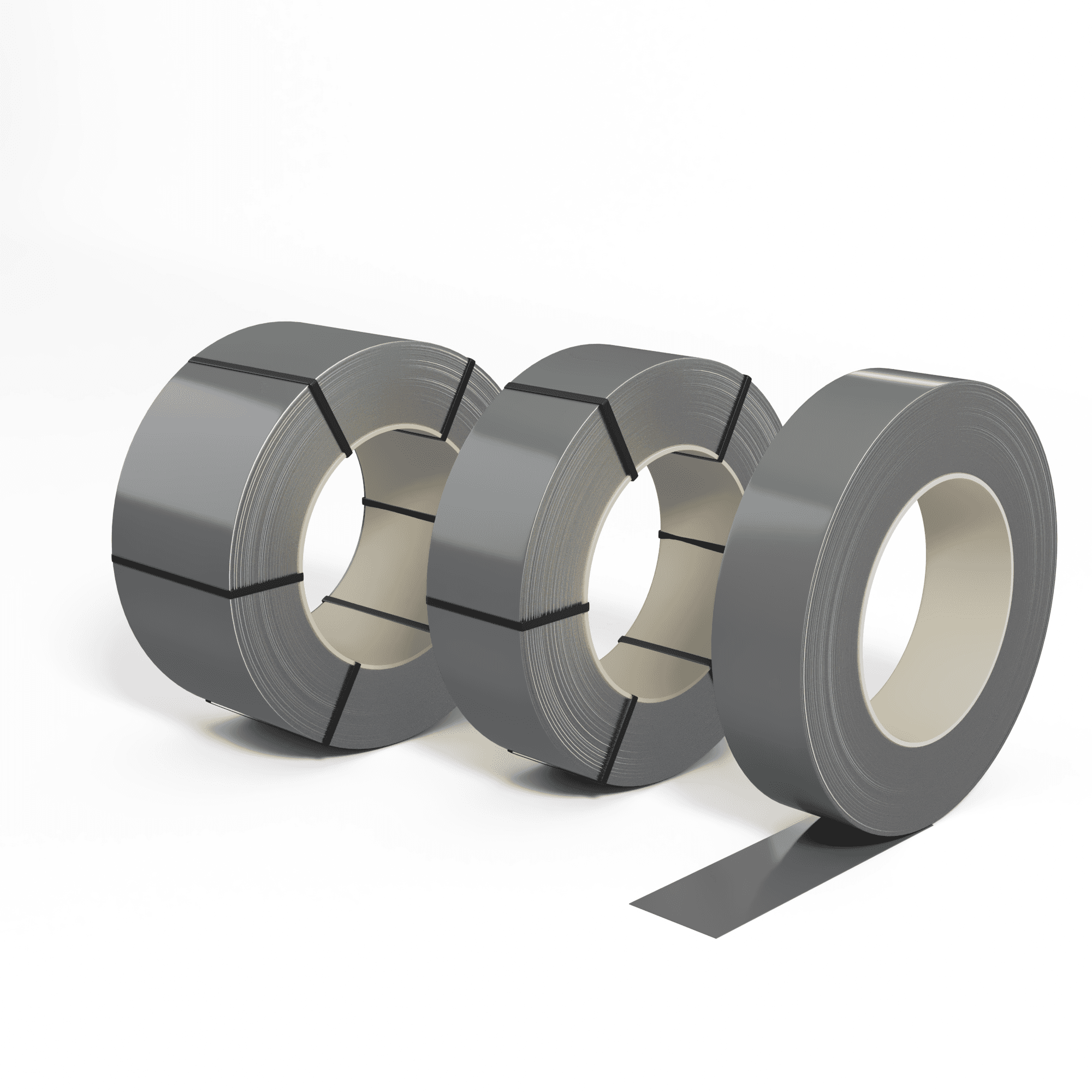 Лента оцинкованная (Штрипс) 0,65 мм (RAL 9023) с полимерным покрытием (полиэстер)