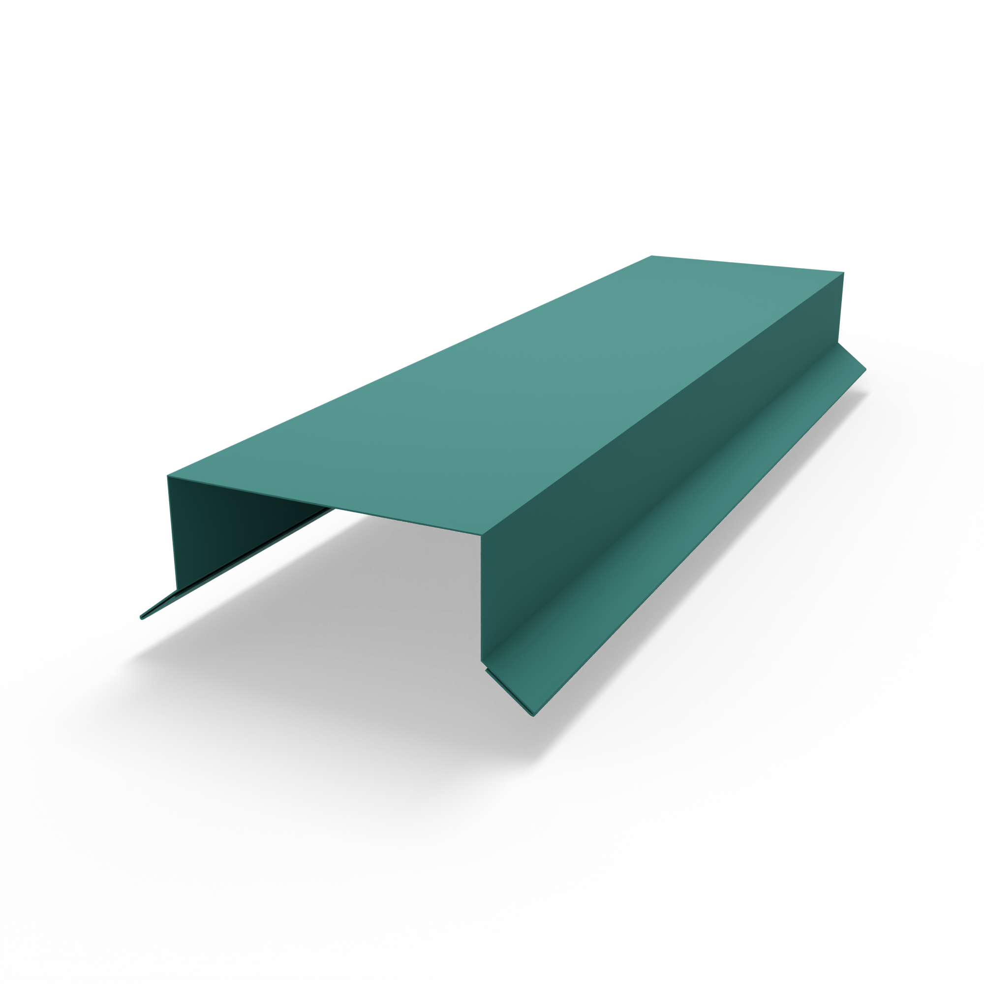 Парапет плоский RAL 6033 полиэстер 0,45