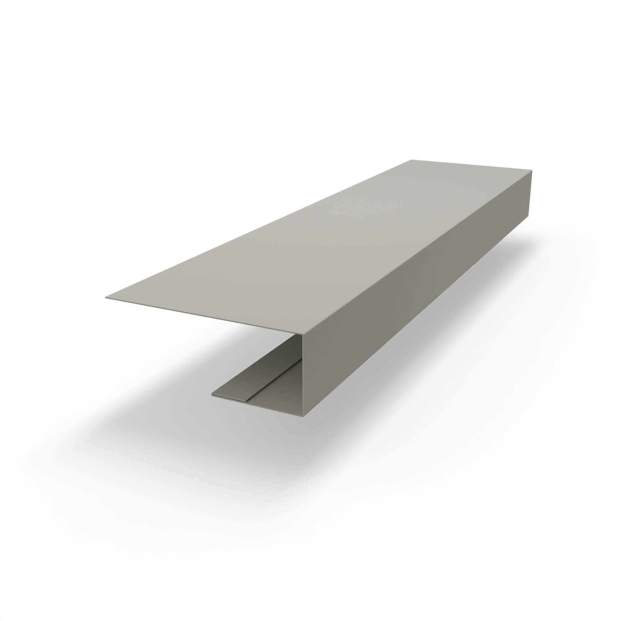 j планка RAL 7044 оцинкованная c порошковым покрытием 0,45мм