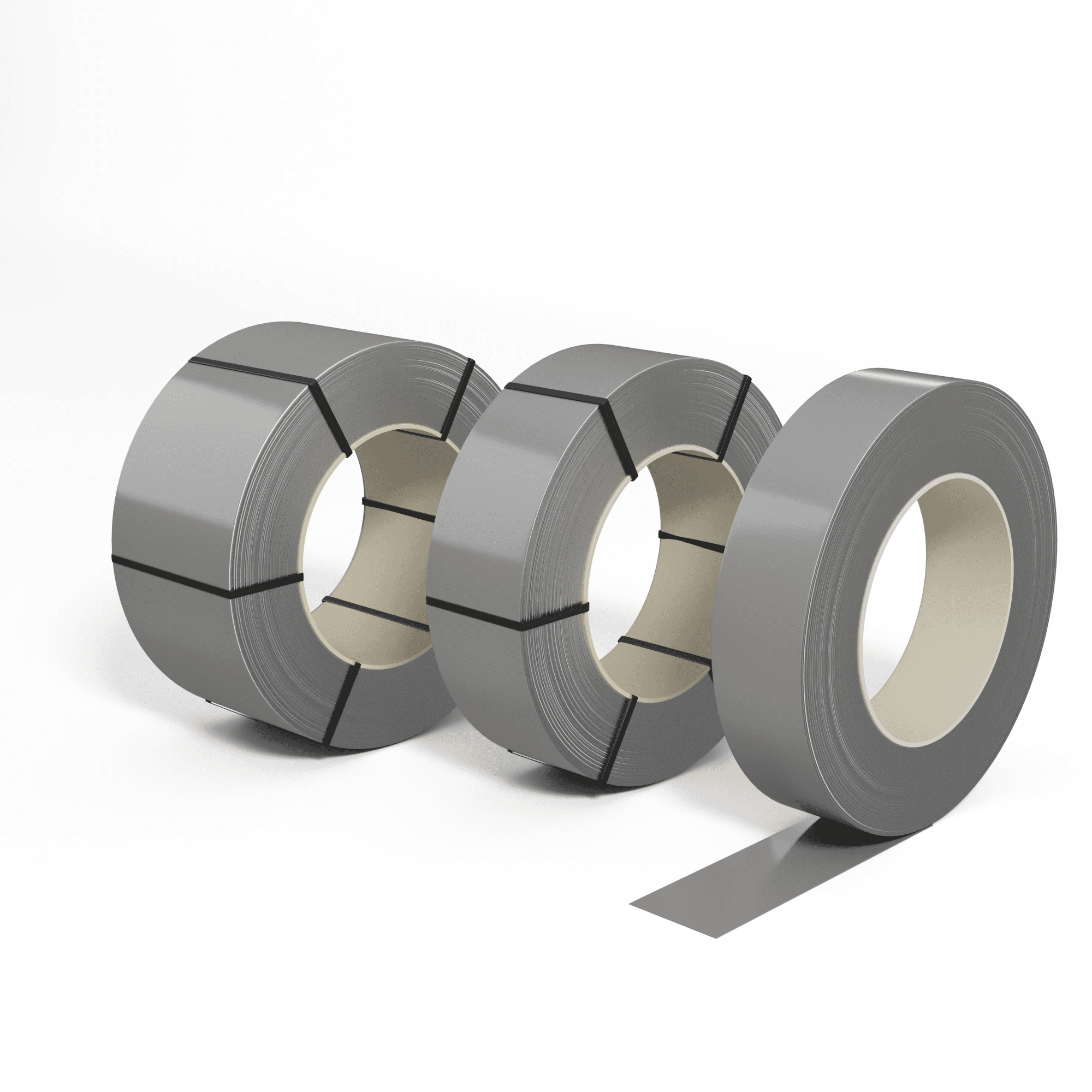 Лента оцинкованная (Штрипс) 0,9 мм (RAL 9022) с полимерным покрытием (полиэстер)