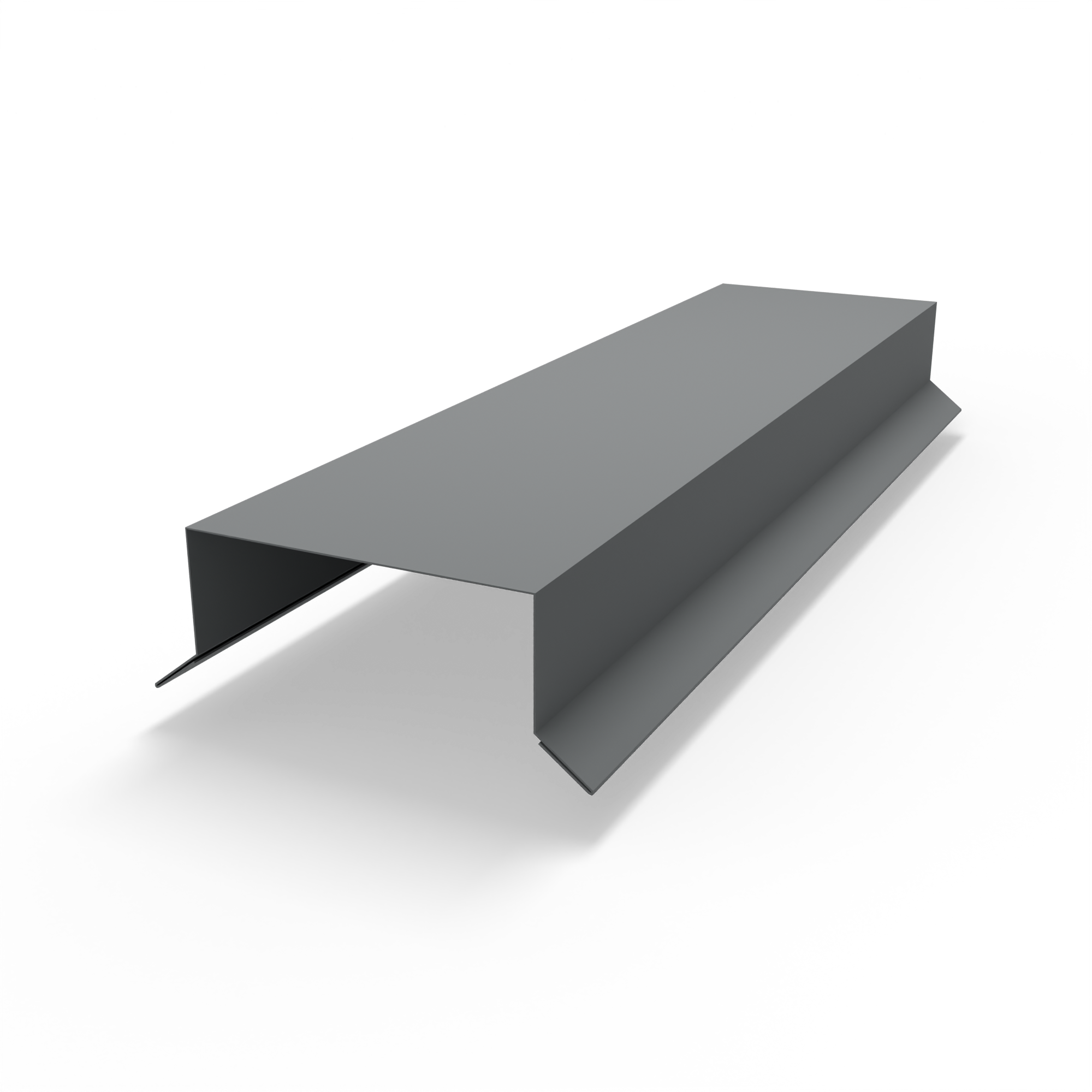 Парапет плоский RAL 9023 полиэстер 0,45