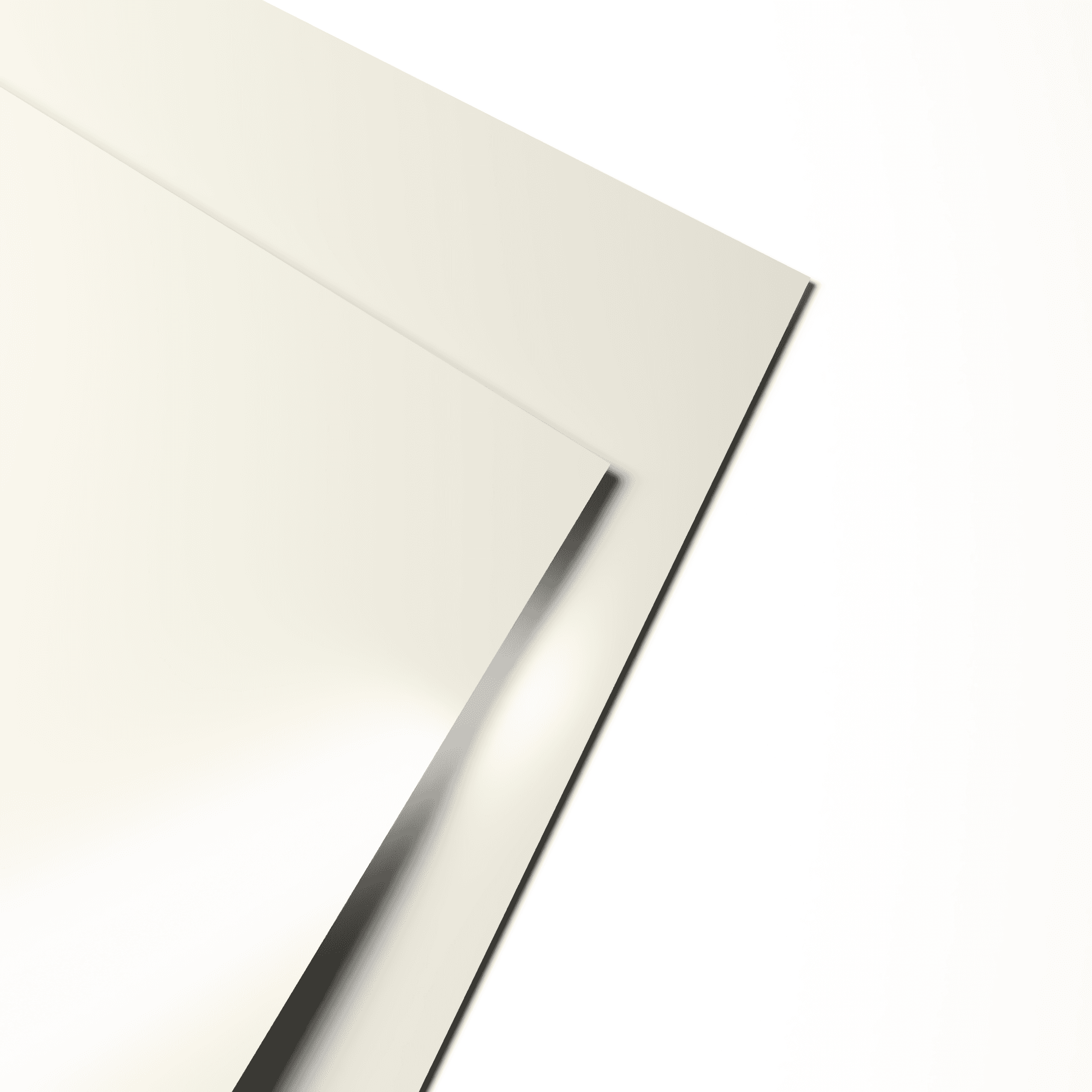 Лист оцинкованный 1,2х1250мм (RAL 9001) с полимерным покрытием (полиэстер)