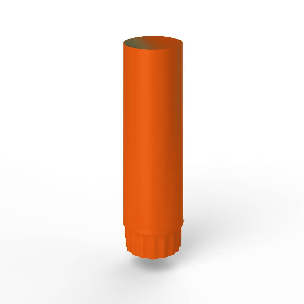 Труба водосточная оцинкованная порошок ф190х1250мм RAL 2004