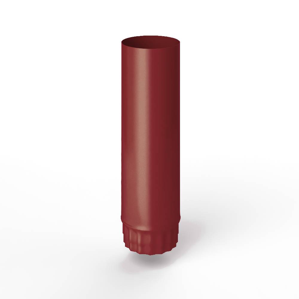 Труба водосточная оцинкованная порошок ф90х1250мм RAL 3011