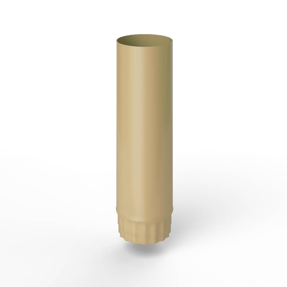 Труба водосточная оцинкованная порошок ф220х1250мм RAL 1001