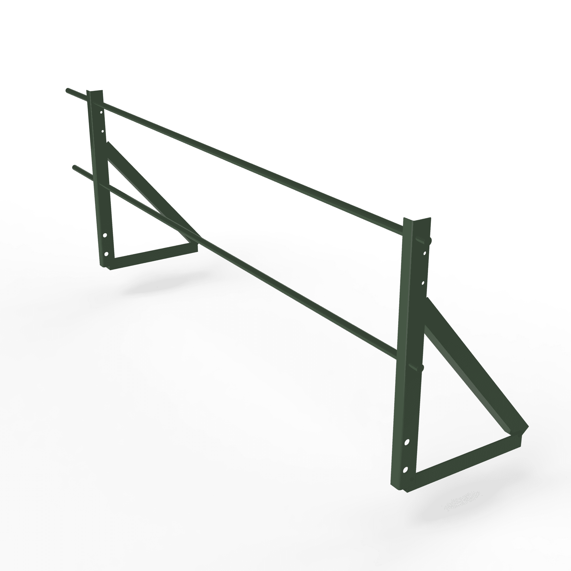 Ограждение кровельное фальц 2000мм 900-25-1-1,5-2 холоднокатанная сталь с порошковым покрытием RAL 6020