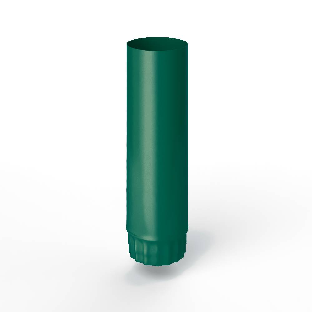 Труба водосточная оцинкованная порошок ф100х1250мм RAL 6036