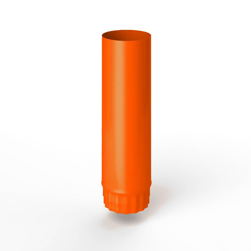 Труба водосточная оцинкованная порошок ф180х1250мм RAL 2009