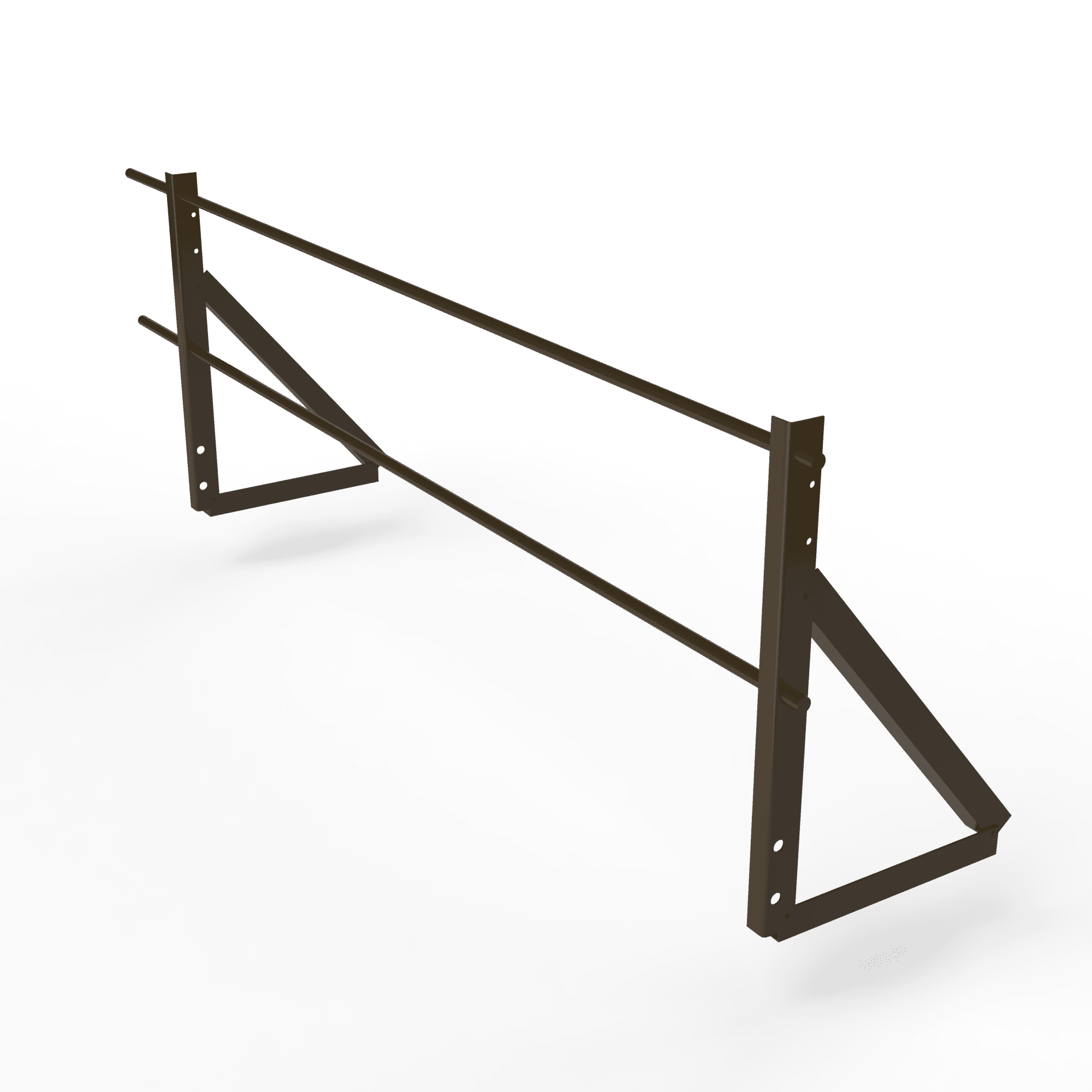 Ограждение кровельное фальц 3000мм 600-25-1-1,5-3 оцинкованная сталь с порошковым покрытием RR 32