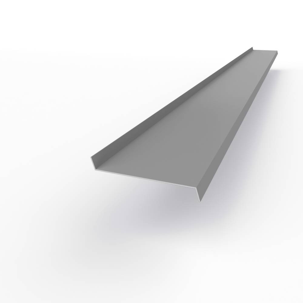 Отлив 0,7 мм RAL 7026 оконный оцинкованный c порошковым покрытием