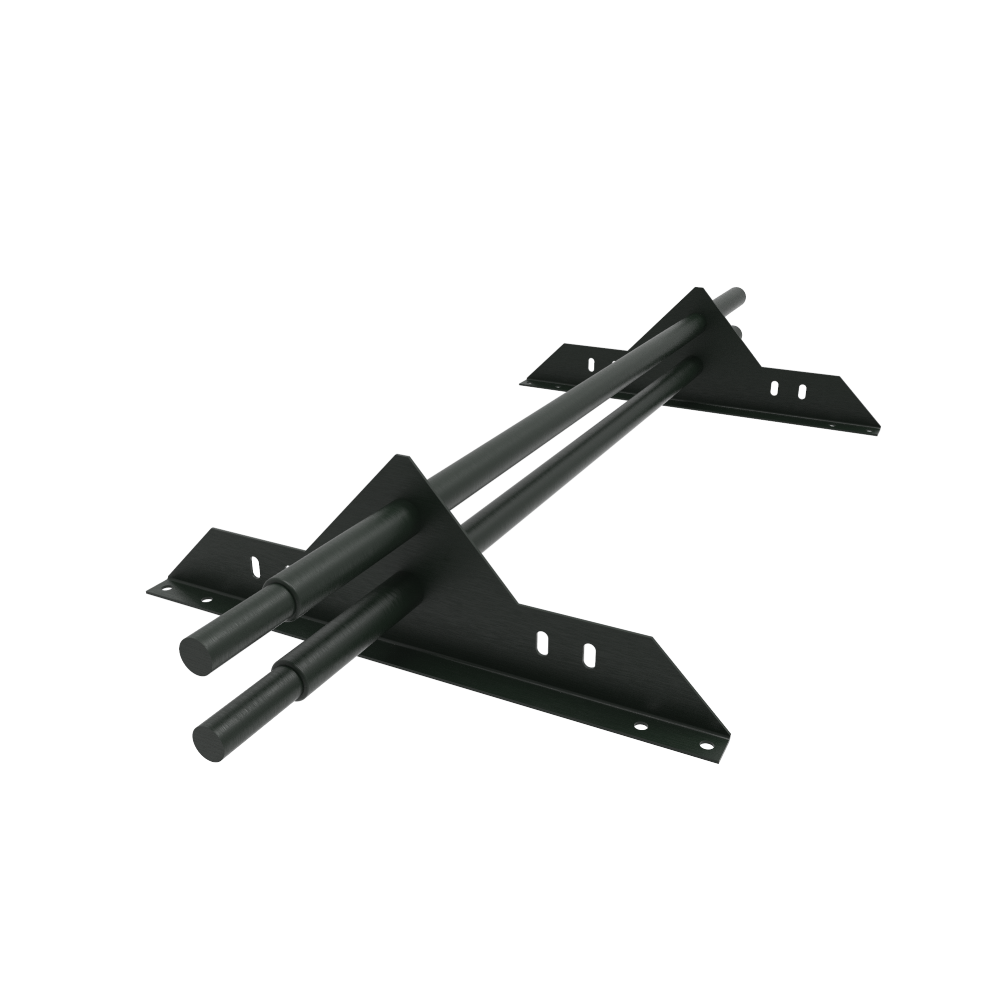 Снегозадержатель трубчатый плоскоовальный 3000мм универсальный 25-1,0-1,5-4 оцинкованная сталь с порошковым покрытием RAL 6009