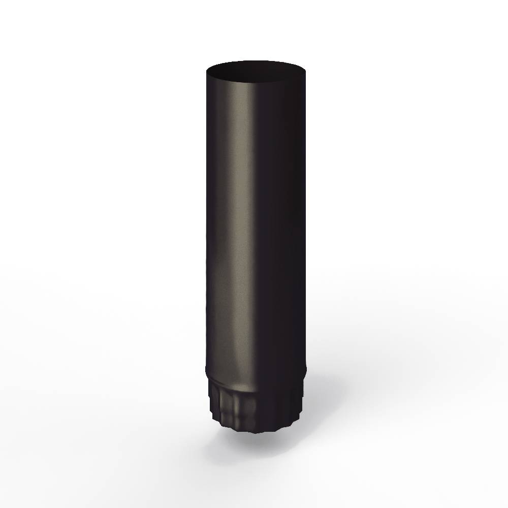 Труба водосточная оцинкованная порошок ф160х1250мм RAL 8022