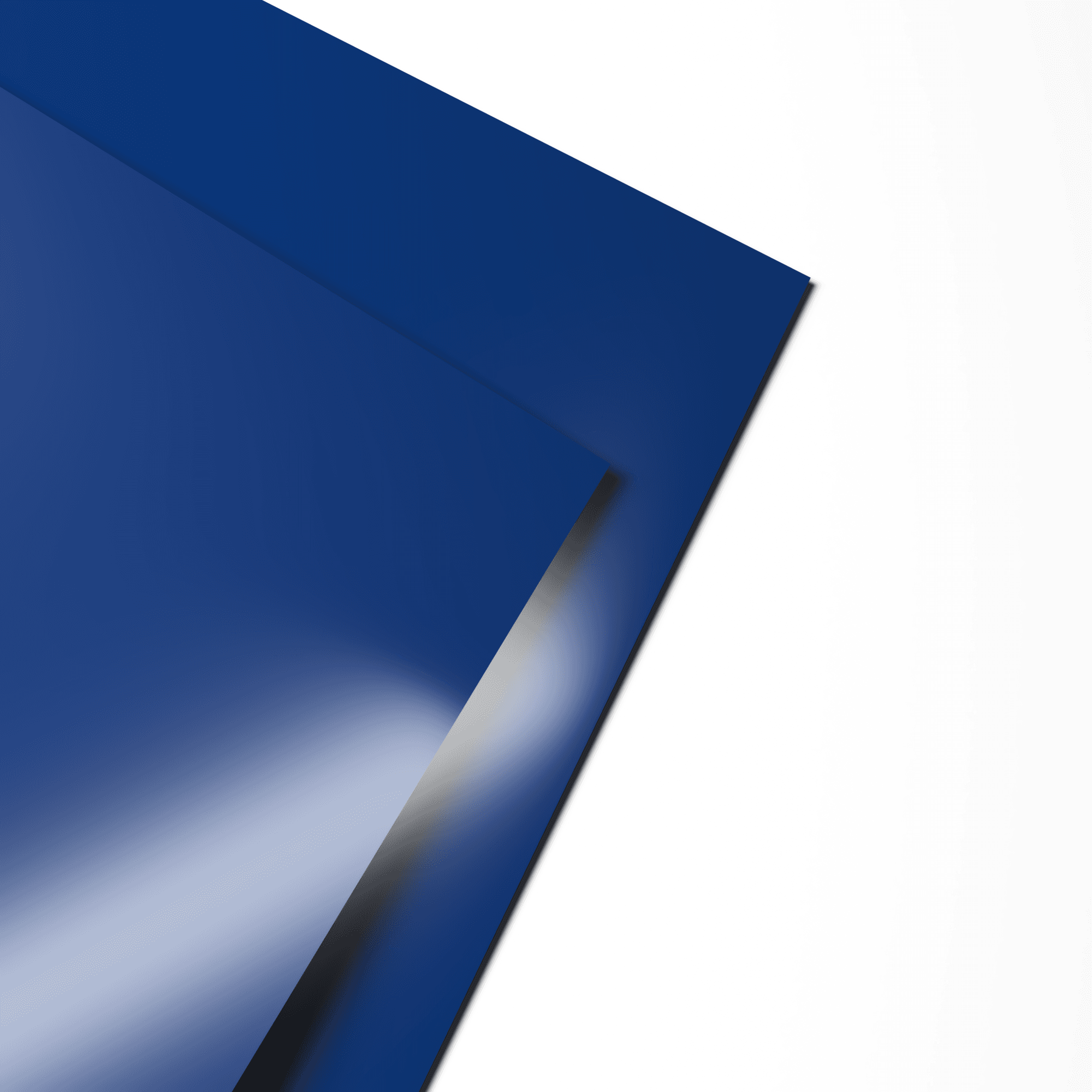 Лист оцинкованный 0,4х1250мм (RAL 5010) с полимерным покрытием (полиэстер)