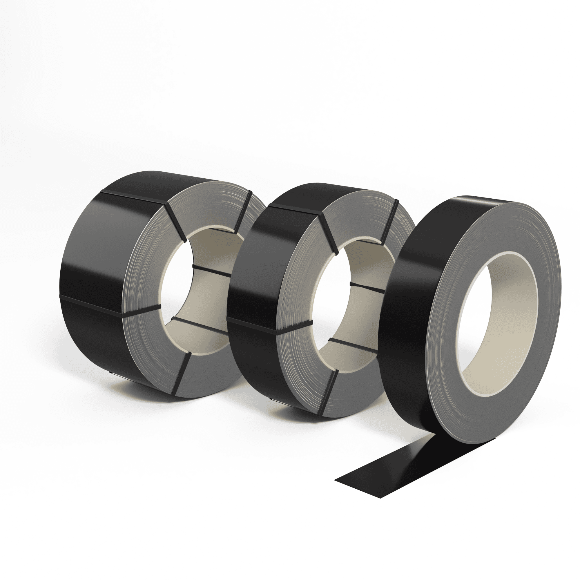 Лента оцинкованная (Штрипс) 0,5 мм (RAL 8022) с полимерным покрытием (полиэстер)