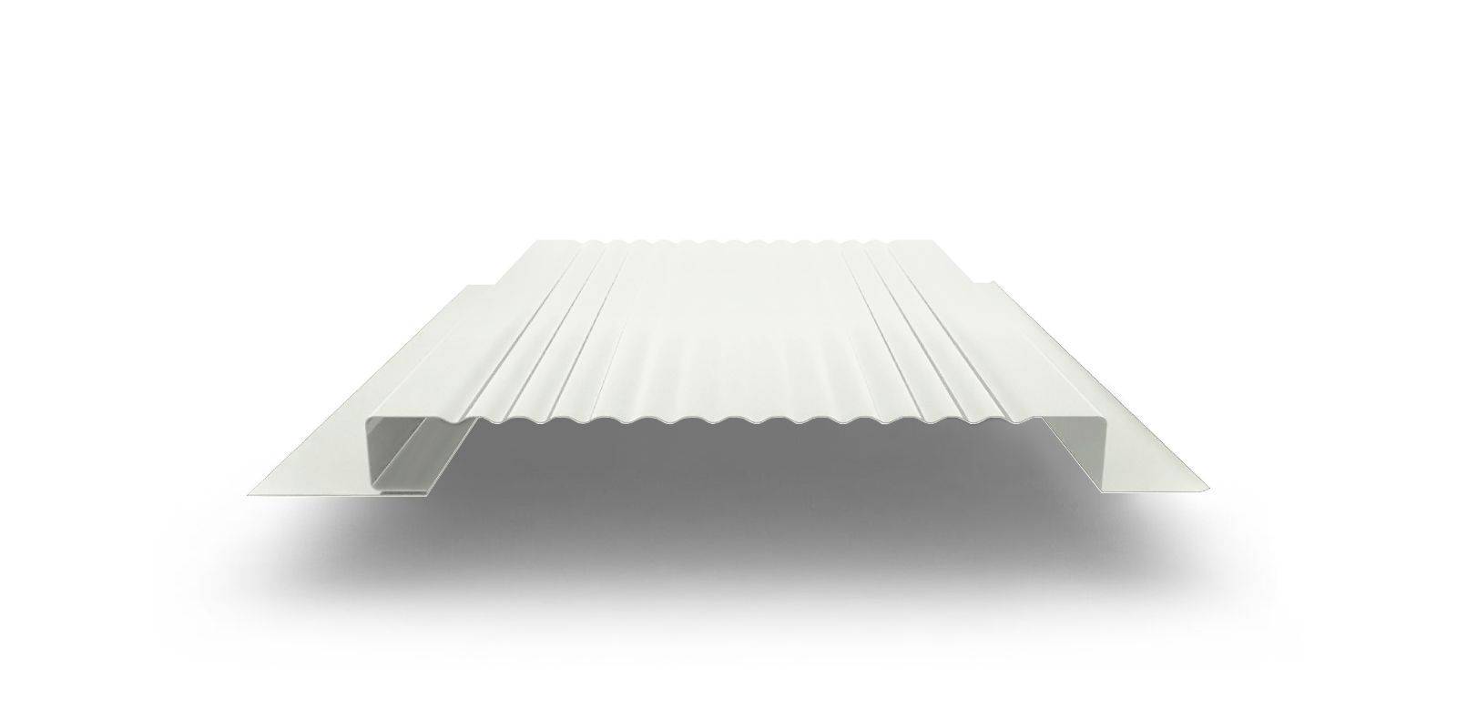 Линеарная панель оцинкованная с полимерным покрытием О-В-24хС/20 0,7х245мм RAL 9002