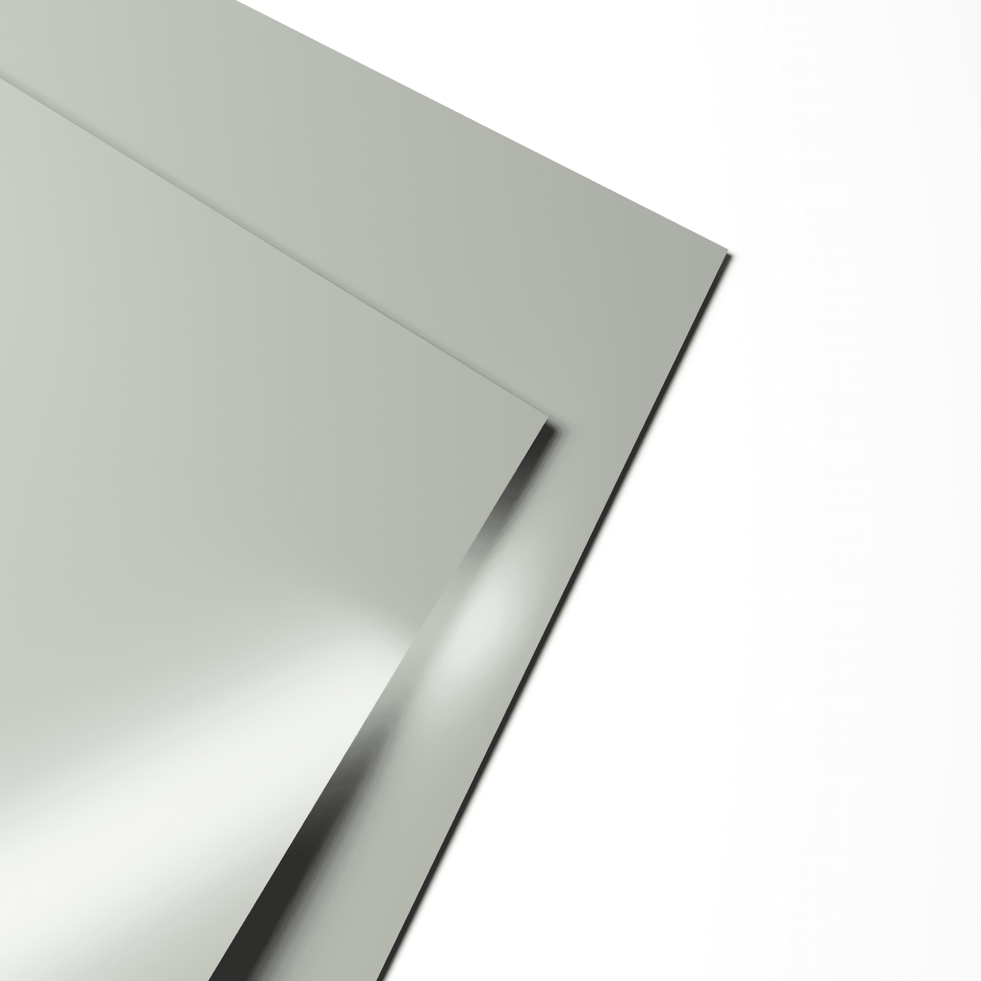 Лист оцинкованный 0,65х1250мм (RAL 7038) с полимерным покрытием (полиэстер)