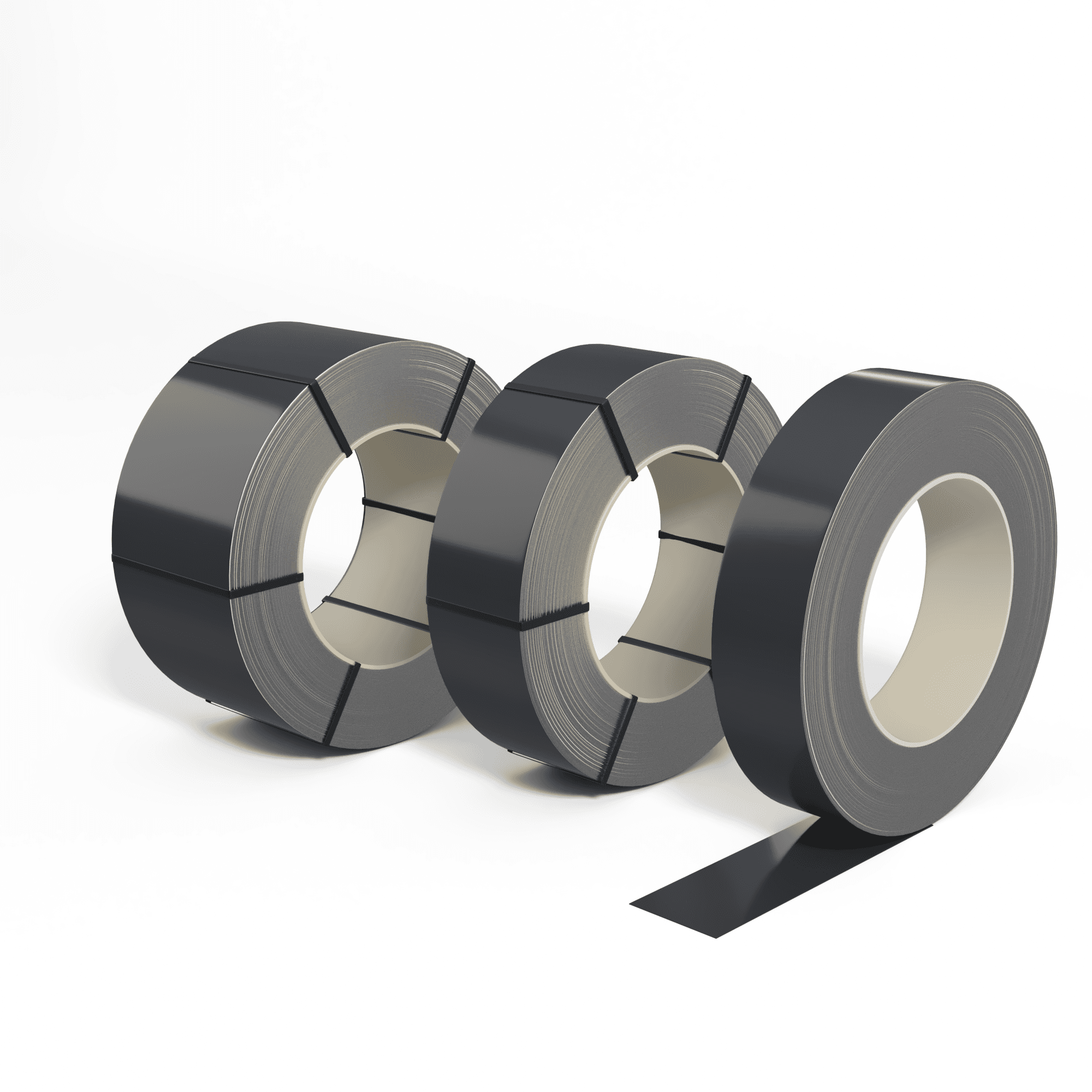 Лента оцинкованная (Штрипс) 0,7 мм (RAL 7024) с полимерным покрытием (полиэстер)