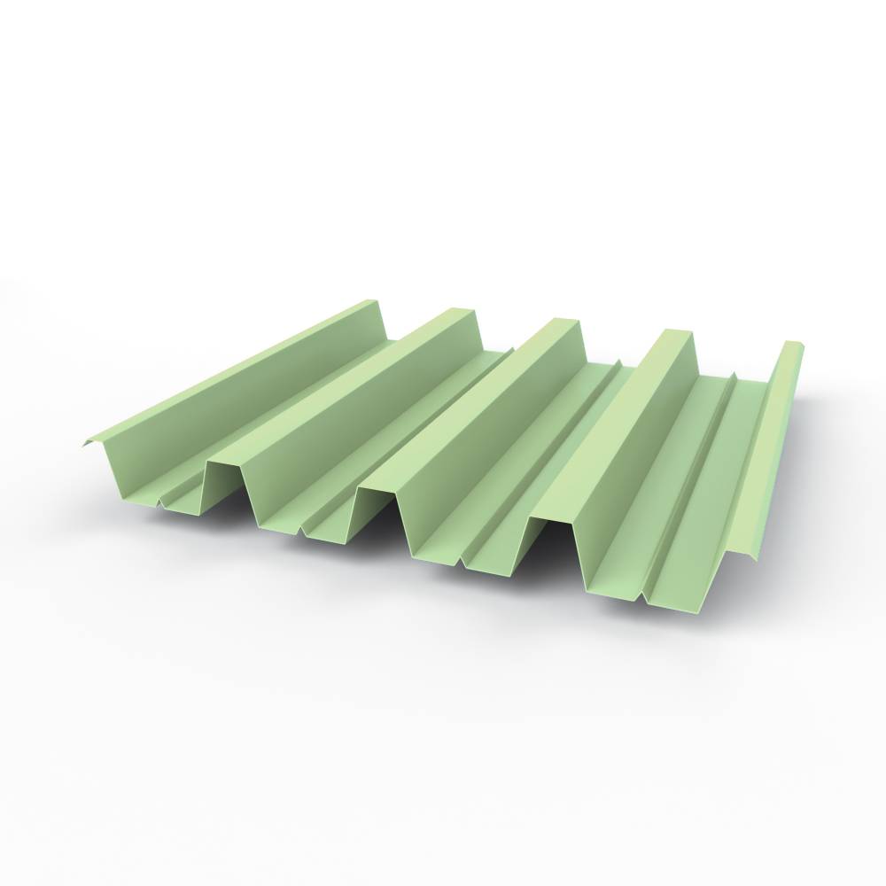 Профнастил Н60 (RAL 6019) 0,7х845мм оцинкованный, с полимерным покрытием (Полиэстер)