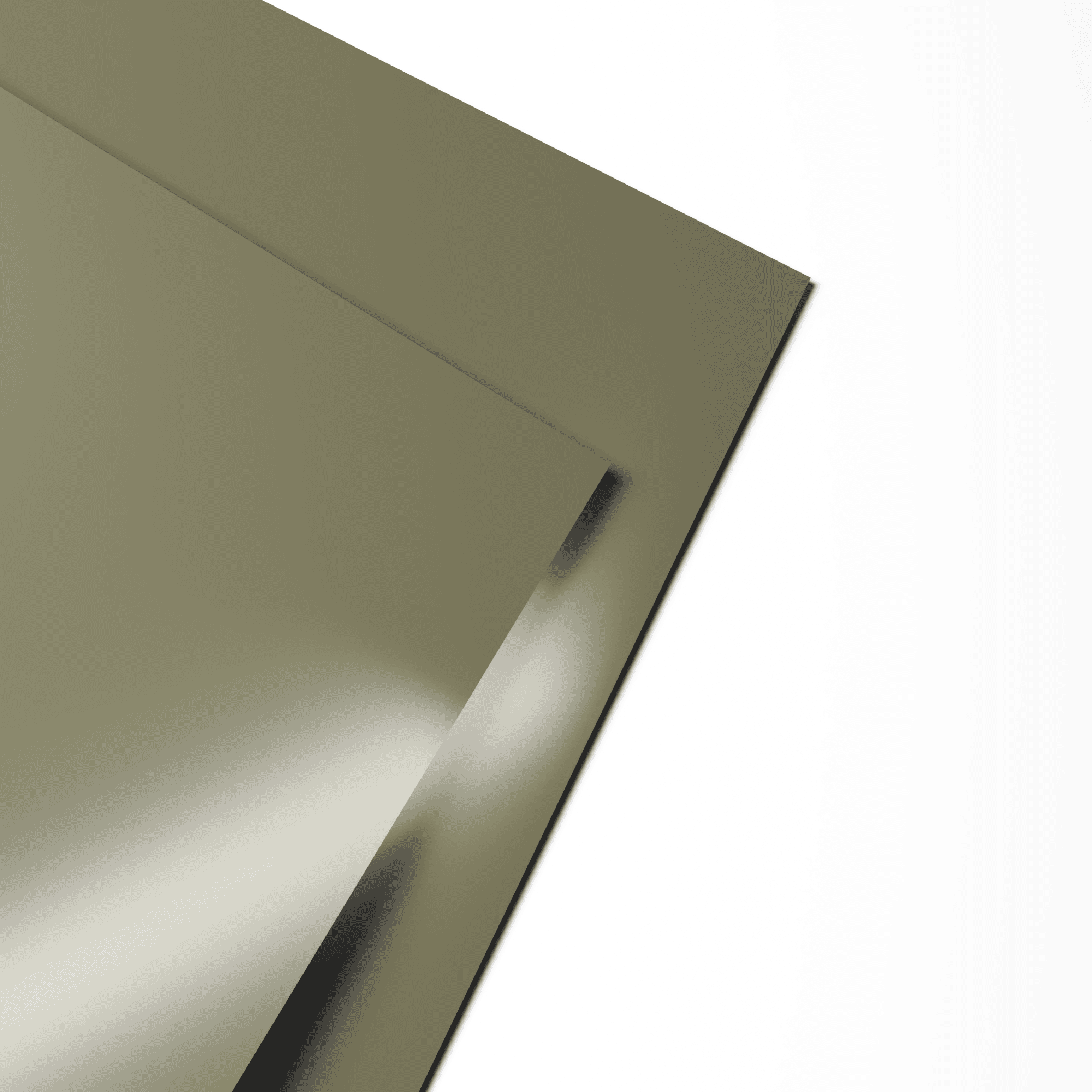 Лист оцинкованный 0,7х1250мм (RAL 7002) с полимерным покрытием (полиэстер)