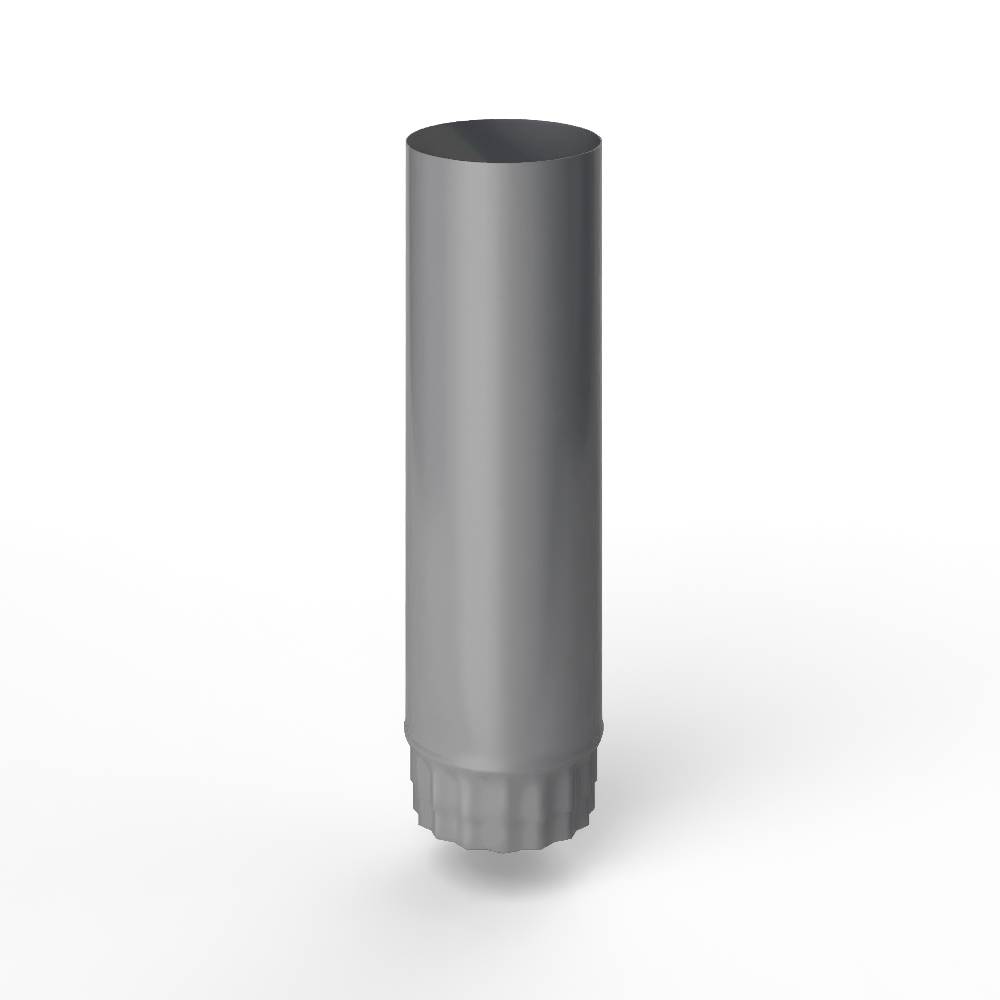 Труба водосточная оцинкованная порошок ф200х1250мм RAL 9022