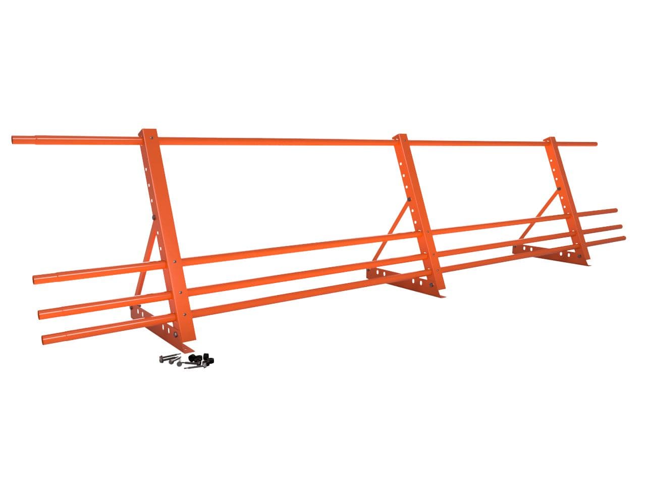 Ограждение кровельное функция снегозадержатель фальц 2000мм 900-25-1-1,5-2 оцинкованная сталь с порошковым покрытием RAL 2004