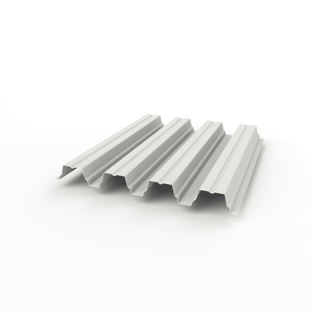 Профнастил Н75 - 0,7 (RAL 9002) с полимерным покрытием (полиэстер)