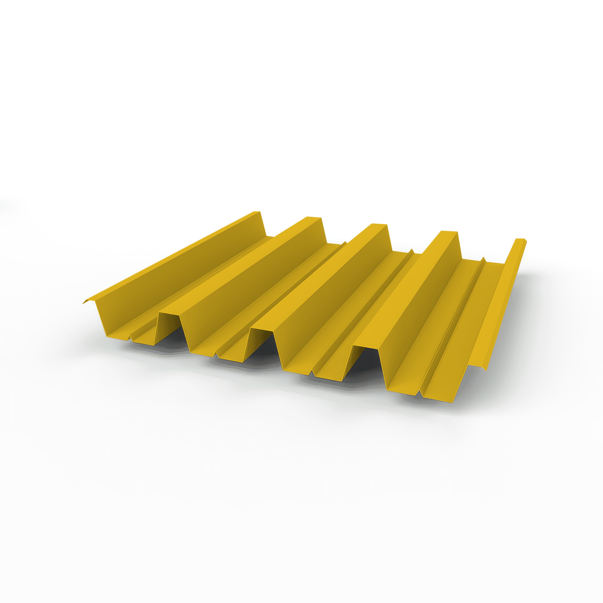 Профнастил Н60 (RAL 1004) 0,5х845мм оцинкованный, с полимерным покрытием (Полиэстер)