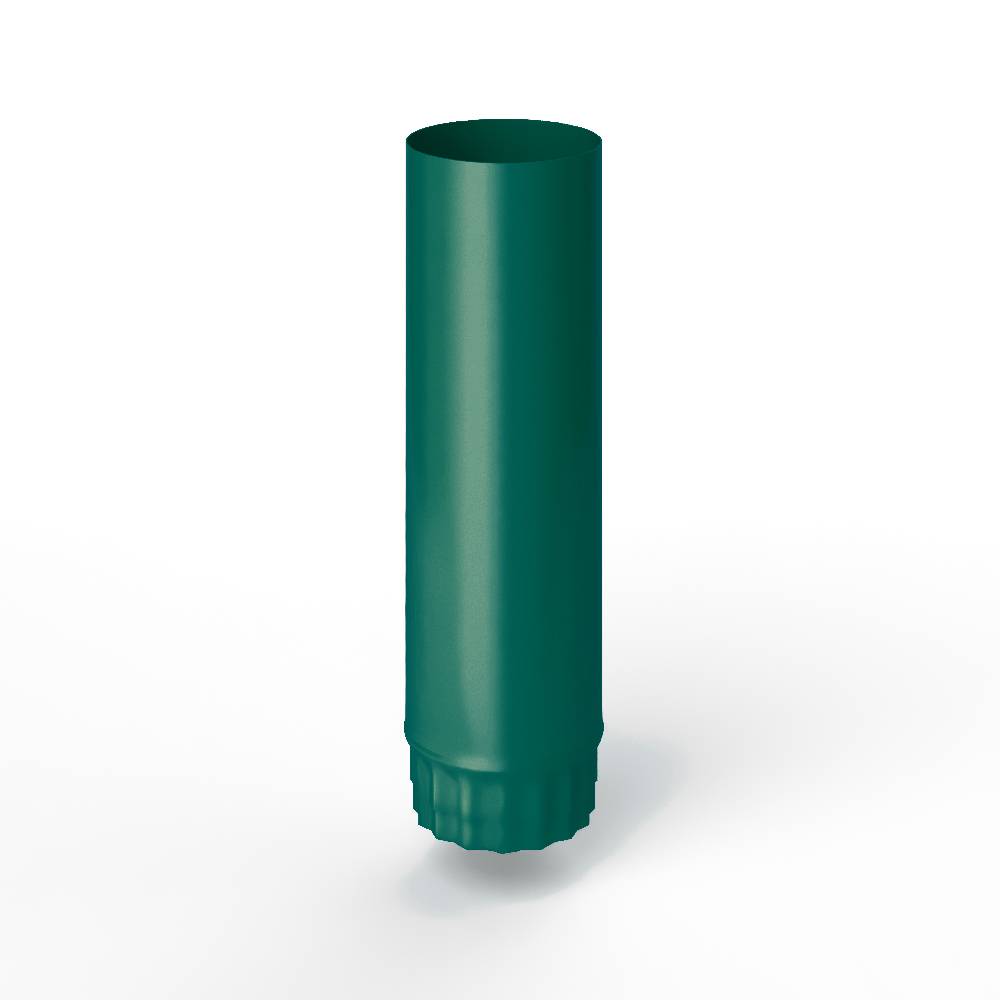 Труба водосточная оцинкованная порошок ф190х1250мм RAL 6026