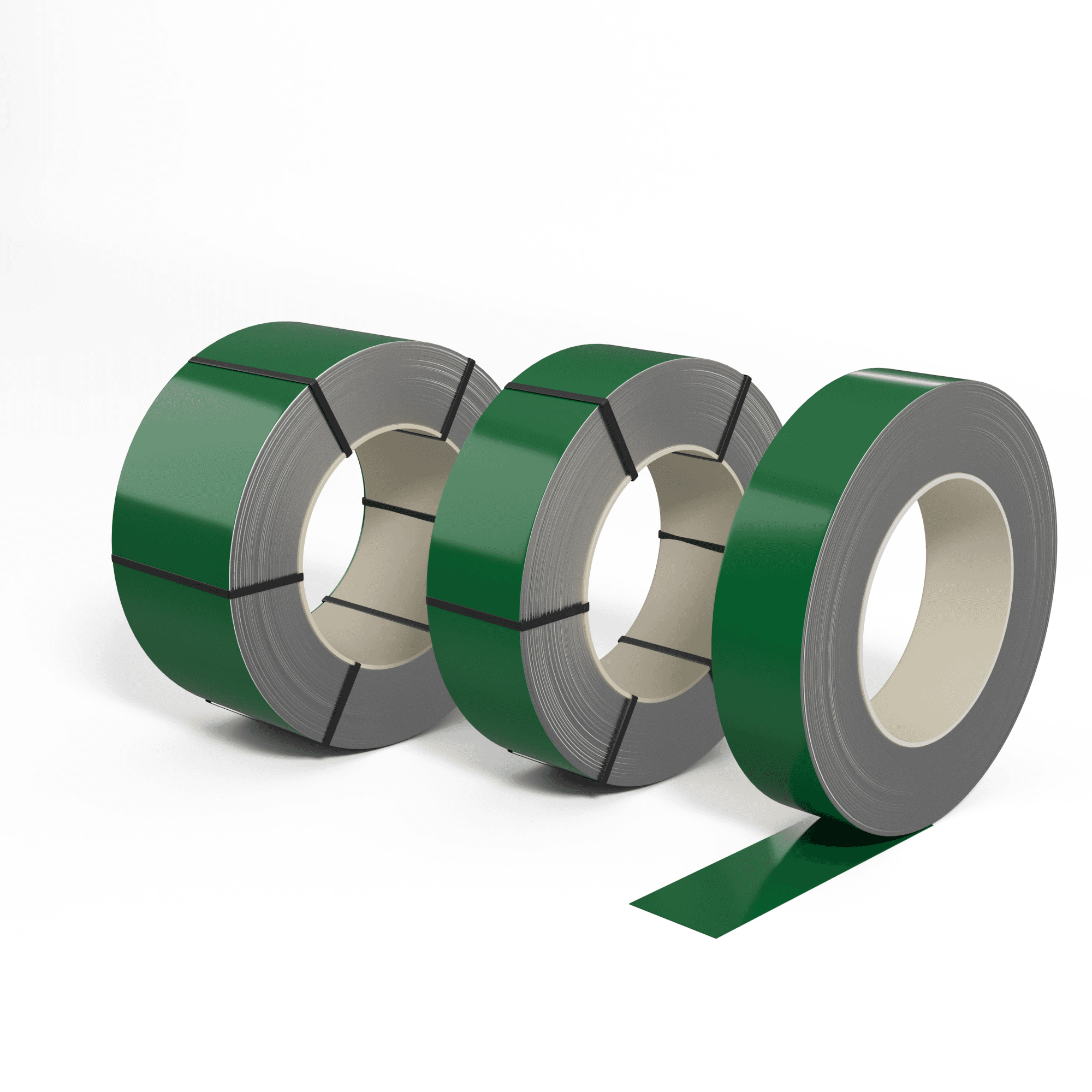 Лента оцинкованная (Штрипс) 0,65 мм (RAL 6029) с полимерным покрытием (полиэстер)