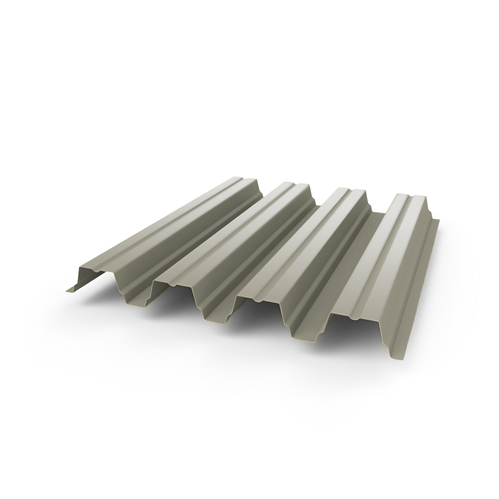 Профнастил Н75 - 0,6 (RAL 7032) с полимерным покрытием (полиэстер)