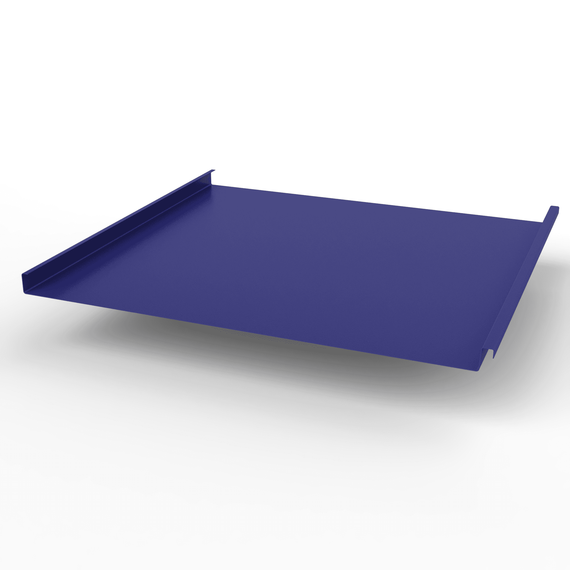 Фальц двойной стоячий оцинкованный с полимерным покрытием 0,45х625мм RAL 5002