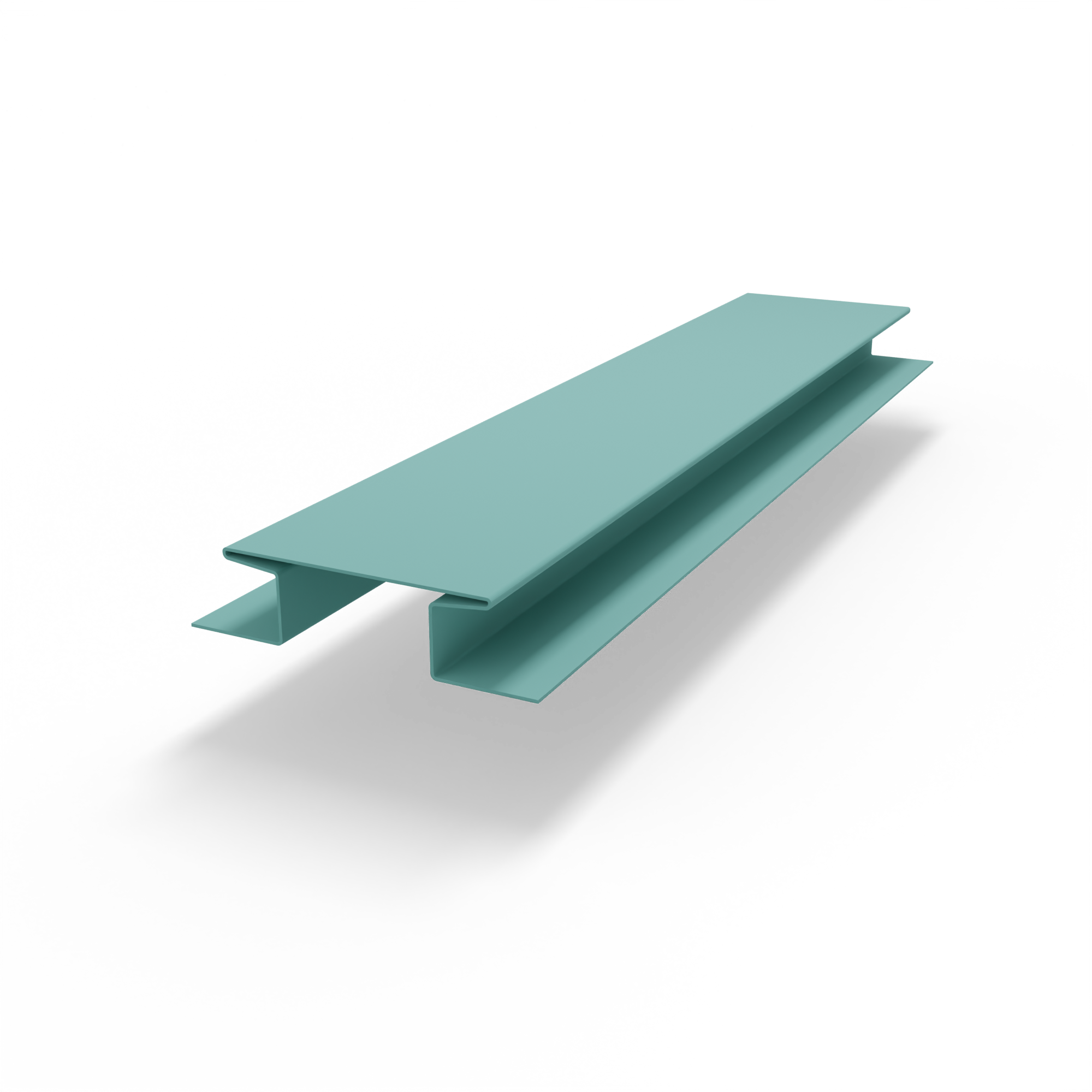 Н-образная планка (RAL 6027) оцинкованный с порошковым покрытием 0,45 мм