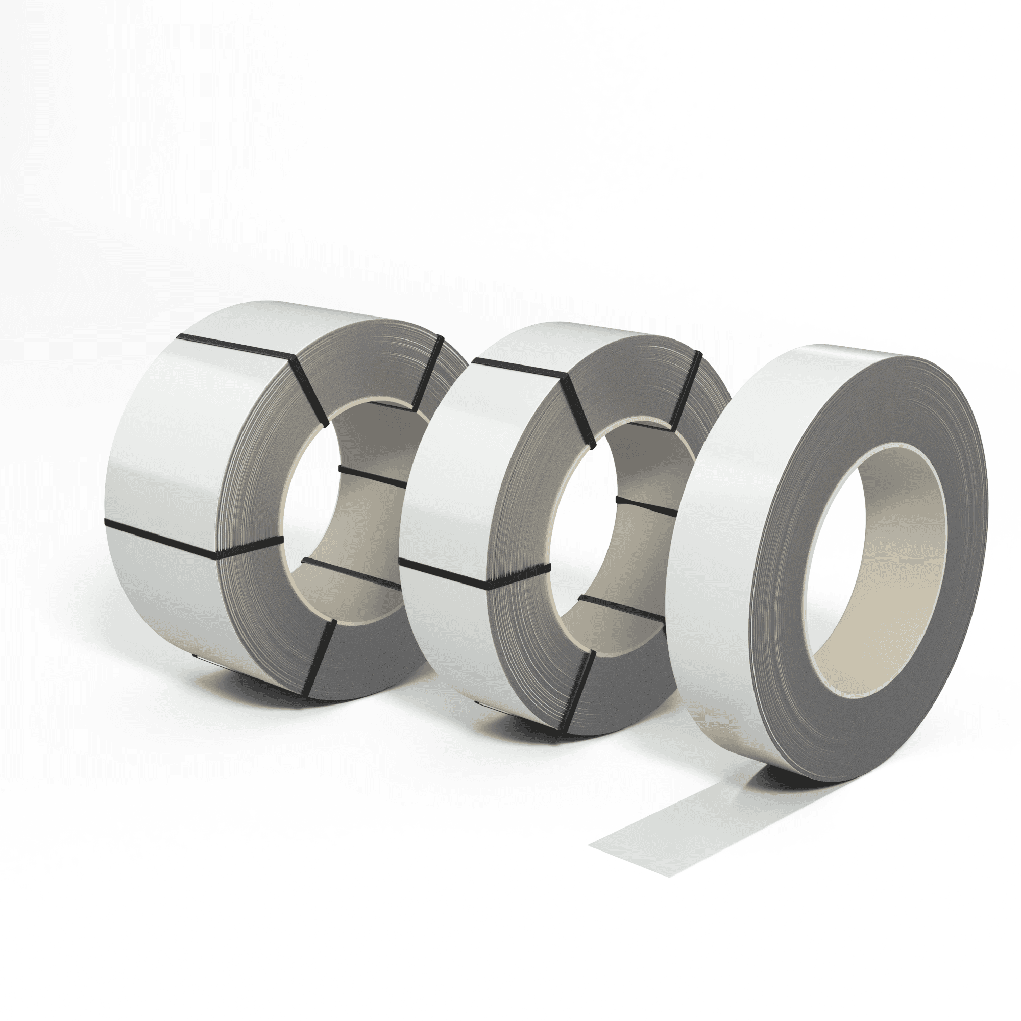 Лента оцинкованная (Штрипс) 0,55 мм (RAL 9003) с полимерным покрытием (полиэстер)