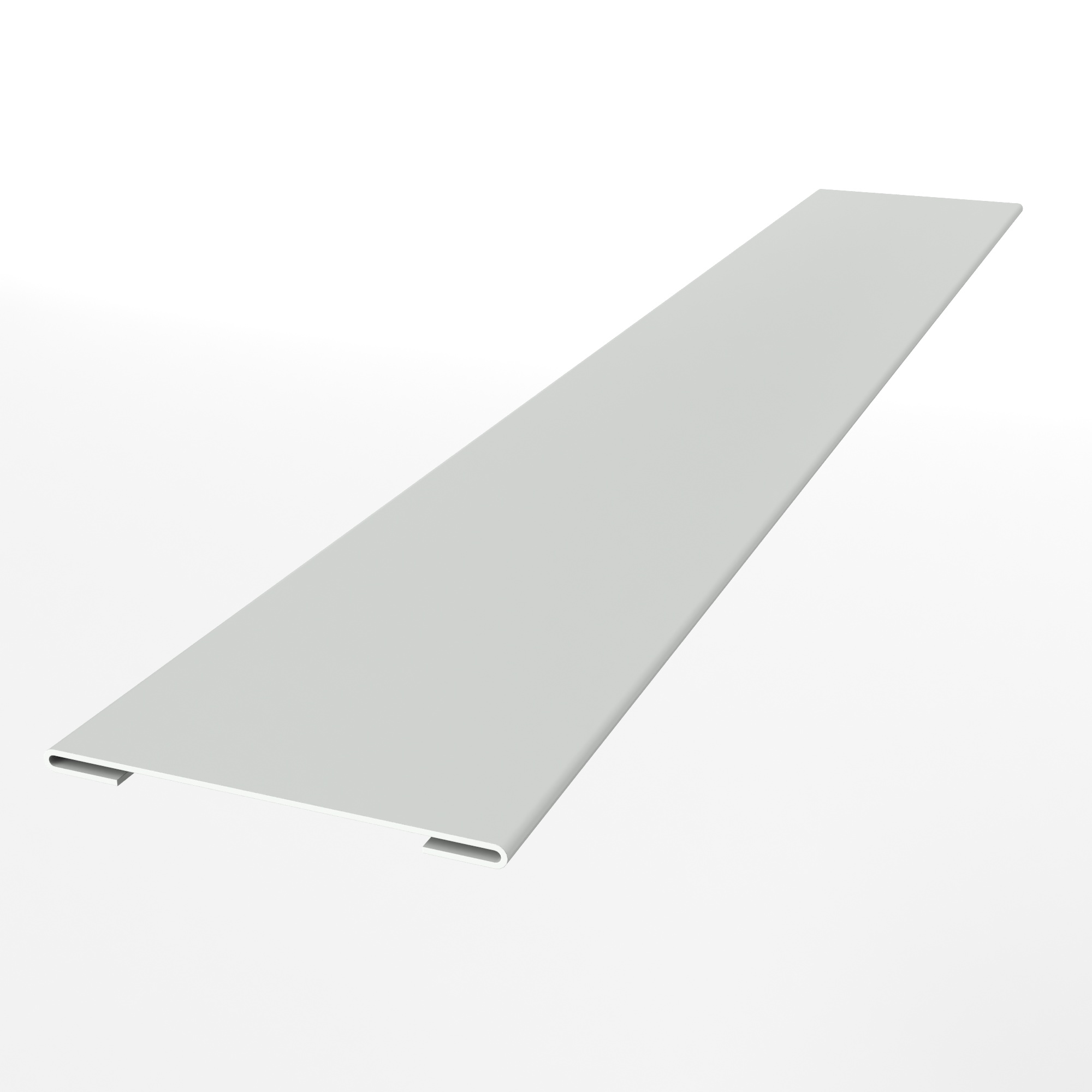 Планка стыковочная для металлосайдинга экобрус оцинкованная с порошковым покрытием 0,45мм ширина менее 625 мм RAL 9003