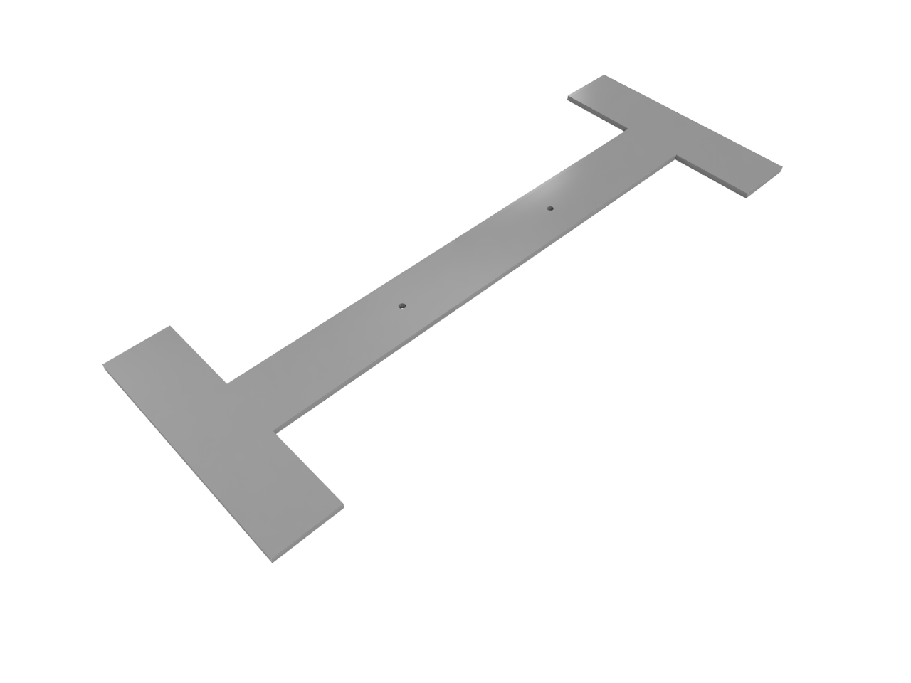 Костыль H-образный кровельный