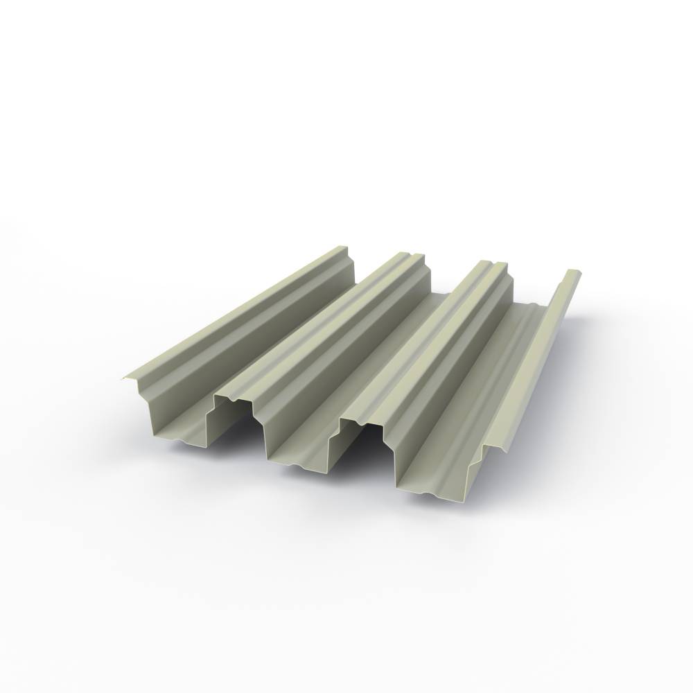 Профнастил Н114 - 0,8х646мм (RAL 7038) оцинкованный, с полимерным покрытием (полиэстер)