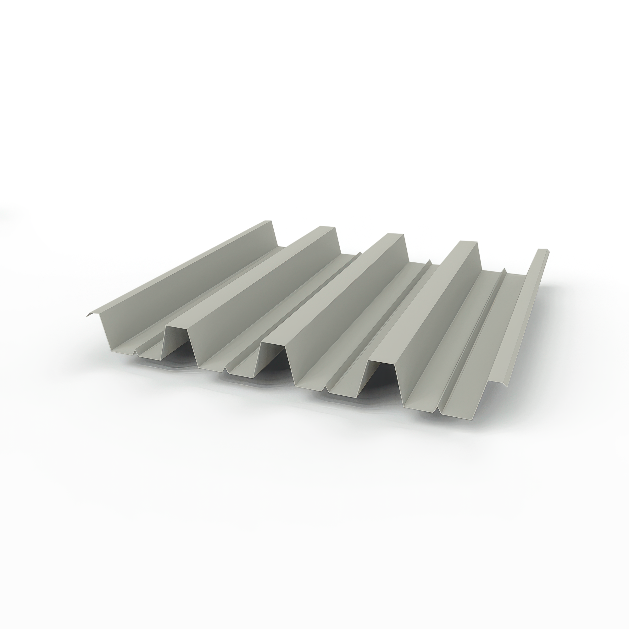 Профнастил Н60 (RAL 7044) 0,5х845мм оцинкованный, с полимерным покрытием (Полиэстер)