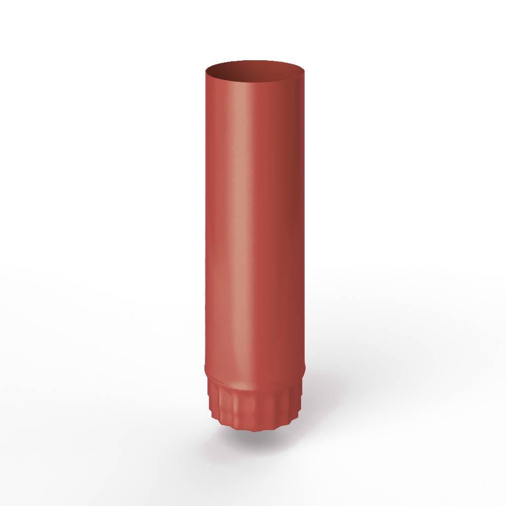 Труба водосточная оцинкованная порошок ф160х1250мм RAL 3033