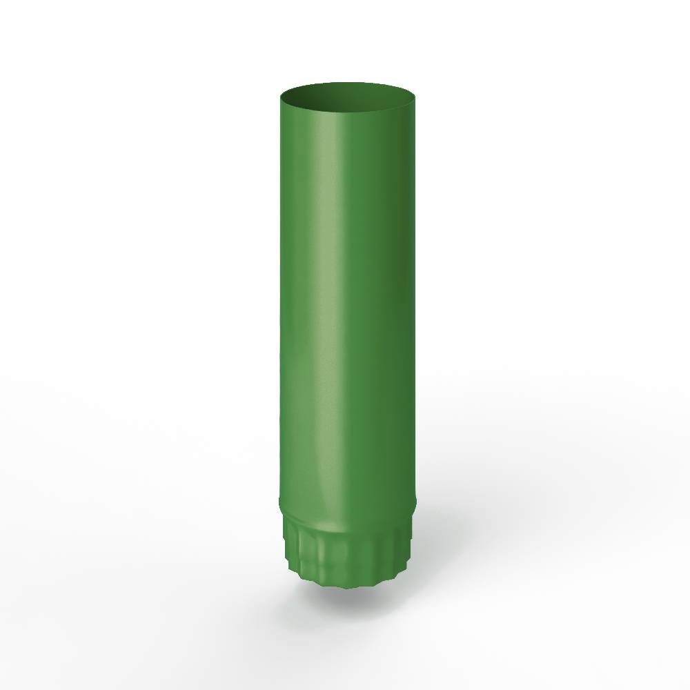 Труба водосточная оцинкованная порошок ф190х1250мм RAL 6017