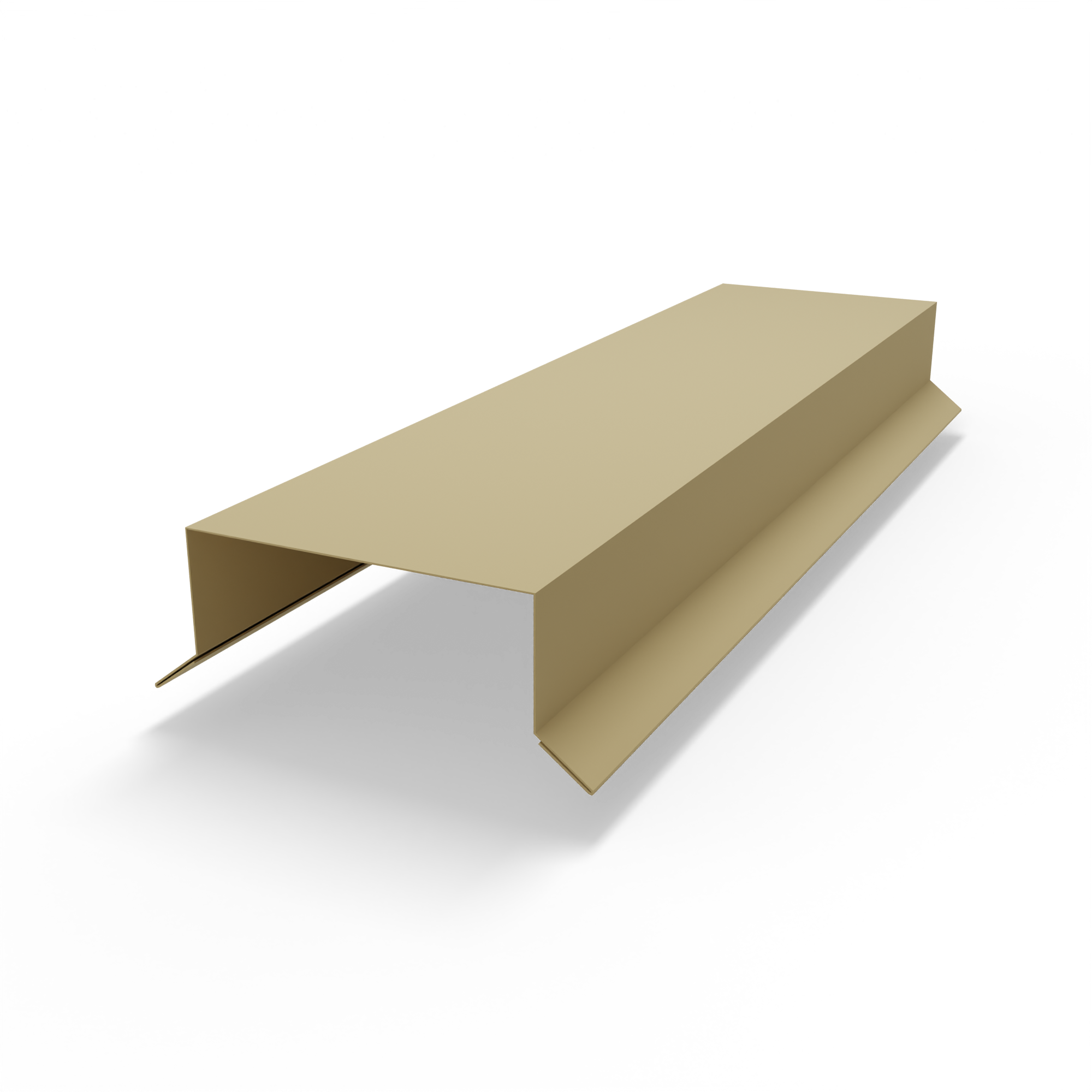 Парапет плоский RAL 1001 полиэстер 0,45