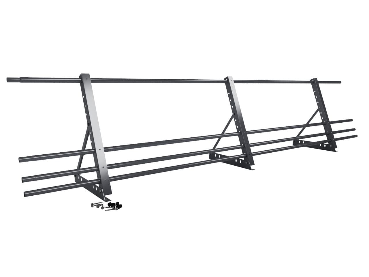 Ограждение кровельное фальц 3000мм 900-25-1-1,5-3 оцинкованная сталь с порошковым покрытием RAL 7005